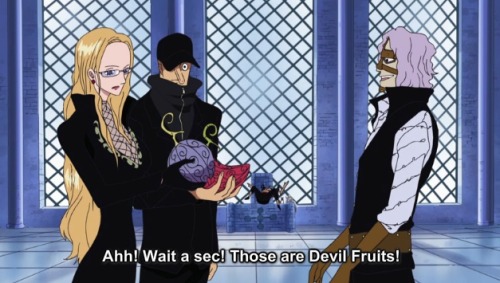 CP-9 members eating devil fruit