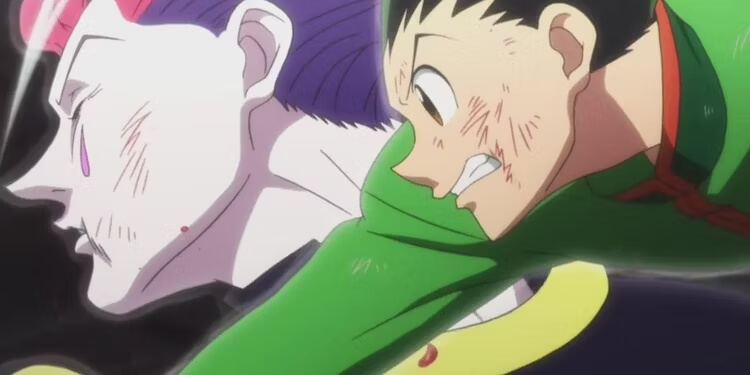 Gon-Punches-Hisoka